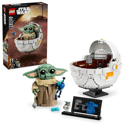 1048-Piece LEGO Star Wars: The Mandalorian - Grogu with Hover Pram (75403) $62.90 + Free Shipping