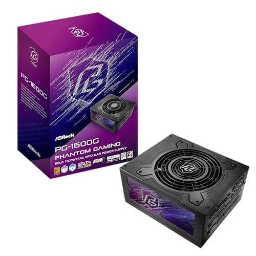 ASRock PG 1600G ATX 3.1 1600W Power Supply PCle5.1