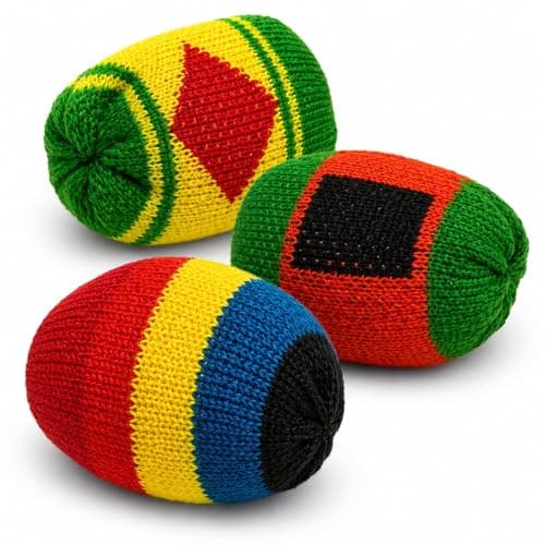 Phizli Footbag - 2 Panel Sand Filled Foot Bag, Soft Suede Kicking Bag for Adults, Freestyle Kick Ball for Practice, Outdoor Games, Party Activities (3 Pack)