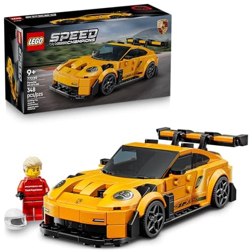 348-Pc LEGO Speed Champions Porsche 911 GT3 RS Super Car Building Set $21.60