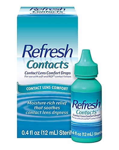 12mL Refresh Contacts Contact Lens Rewetting Drops $4.86 w/ S&S + Free Shipping w/ Prime or on $35+
