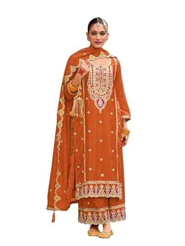 Jevious Indian/Pakistani Designer Salwar Kameez Dress Ethnic Party Wear Ready to wear Palazoo Style Salwar Suit