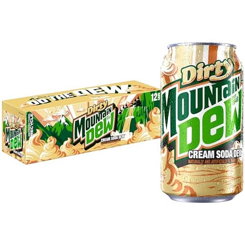 12-Pack 12-Ounce Mountain Dew Soda (Dirty Dew or Cabo Citrus): 4 for $17.80 ($4.45 each) w/ S&S + Free Shipping w/ Prime or on $35+