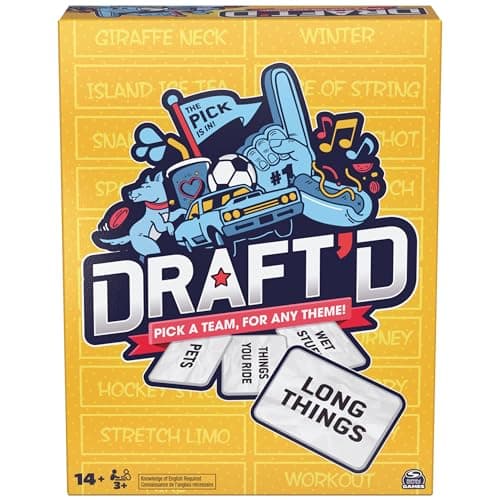Spin Master Games Draft’d for $3 + free shipping w/ Prime