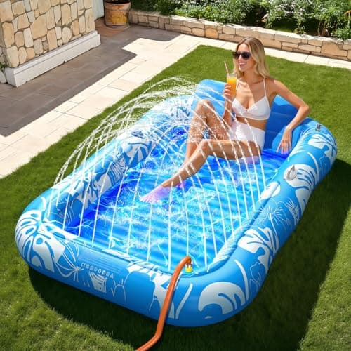 Beat the Heat! Inflatable Tanning Pool Just $17.99 Shipped for Prime Members