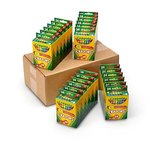 $12* | 24-Pack 24-Count Crayola Crayons Packs at Amazon