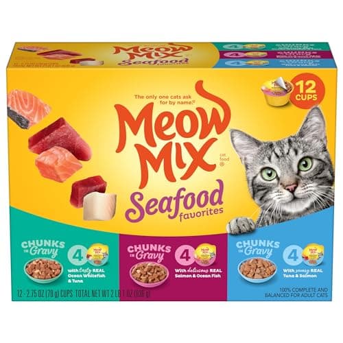 Meow Mix Wet Cat Food 12-Pack Only $2.81 Shipped on Amazon (Reg. $8)