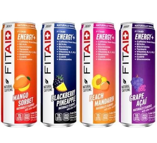 LIFEAID FITAID Energy Drink 20...ck of 24) - Packaging May Vary