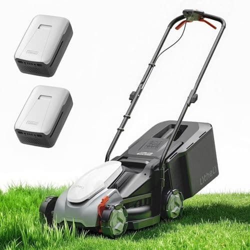 Litheli Cordless Lawn Mower 14...ss Cutter for Garden Yard Farm