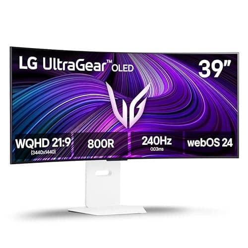 $775.51 | 39" UltraGear 3440x1440 WQHD 240Hz OLED 0.03ms 800R Curved Monitor at Amazon