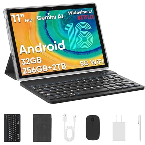 Juninke 11" 32GB RAM 256GB Android Tablet for $82 + free shipping