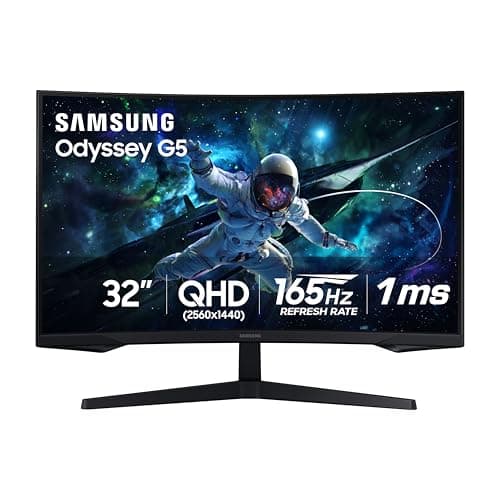 Prime Members: 32" Samsung Odyssey G55C 2560x1440 165Hz 1ms Curved Monitor $190 + Free S&H