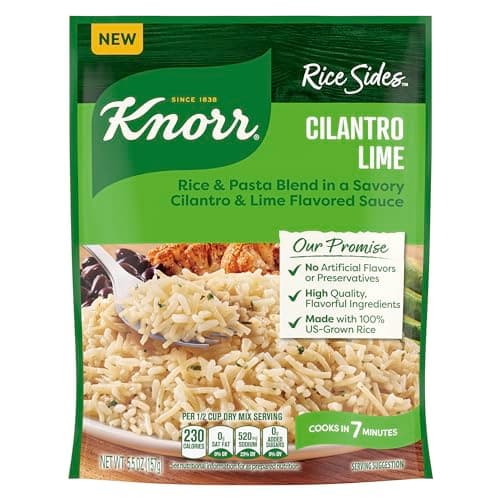 5.5-Ounce Knorr Rice Sides Cilantro Lime $0.75 w/ S&S + Free Shipping w/ Prime or on $35+