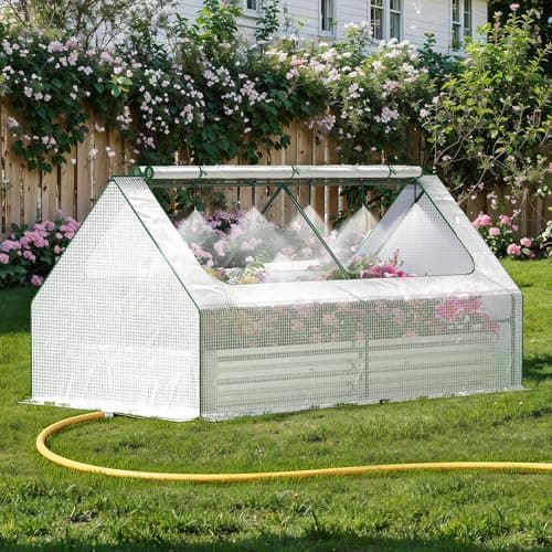 Lineware 6' x 3' x 1' Raised Garden Bed w/ Self-Watering System & PE Cover $69.99 + Free Shipping