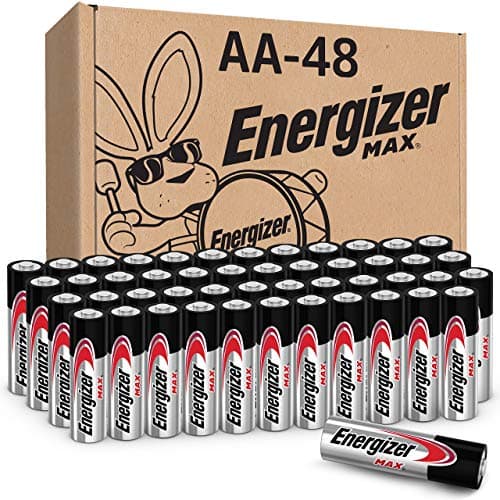 48-Pack Energizer MAX AA Alkaline Batteries $14.62 w/ S&S + Free Shipping w/ Prime or on $35+